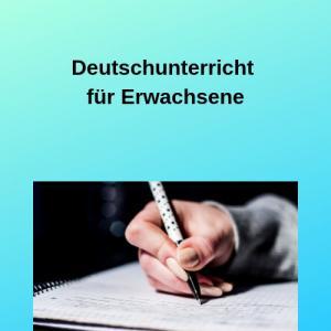 Deutschunterricht für Erwachsene