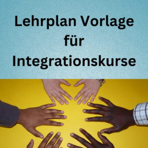 Lehrplan Vorlage für Integrationskurse