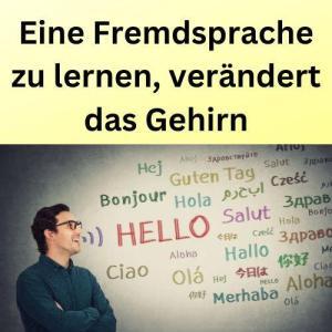 Eine Fremdsprache zu lernen, verändert das Gehirn